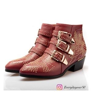 Studded bootie NWOT